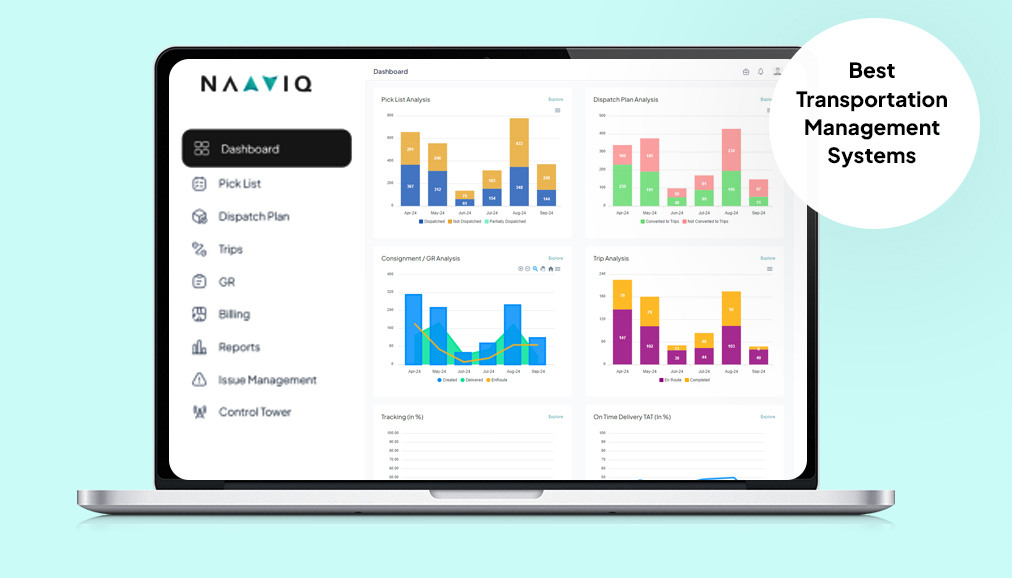 Top 10 TMS Solutions in India – NaaviQ Leads the Way!