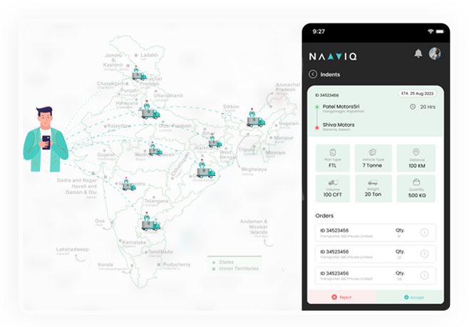 NaaviQ:Carrier Collaboration & Truck Procurement