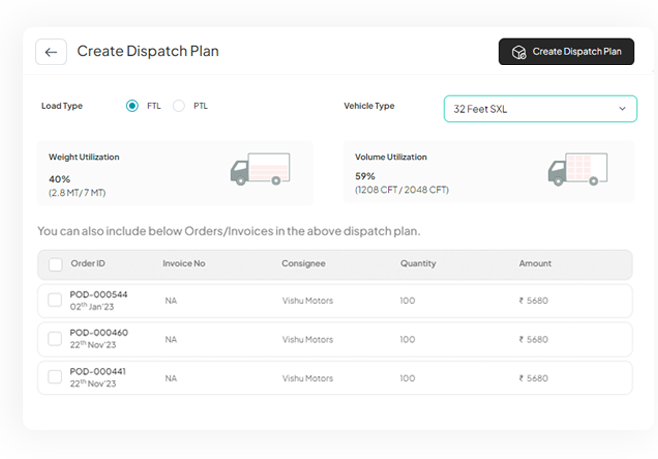 NaaviQ:Dispatch Planning Optimization